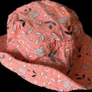 Country Road Girl's Floral Sun Hat NWT